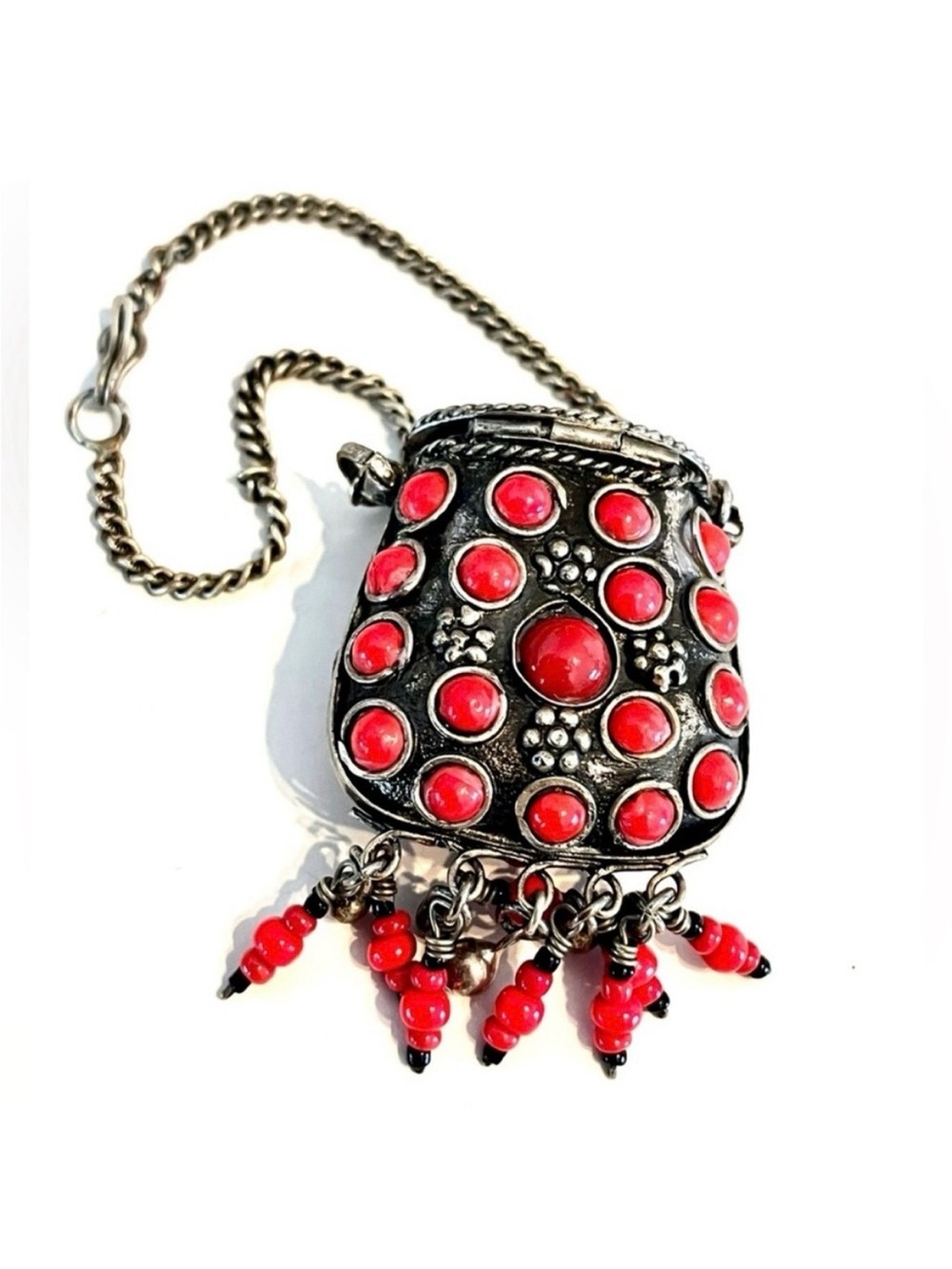 Vintage Metal Sajai Coin Purse